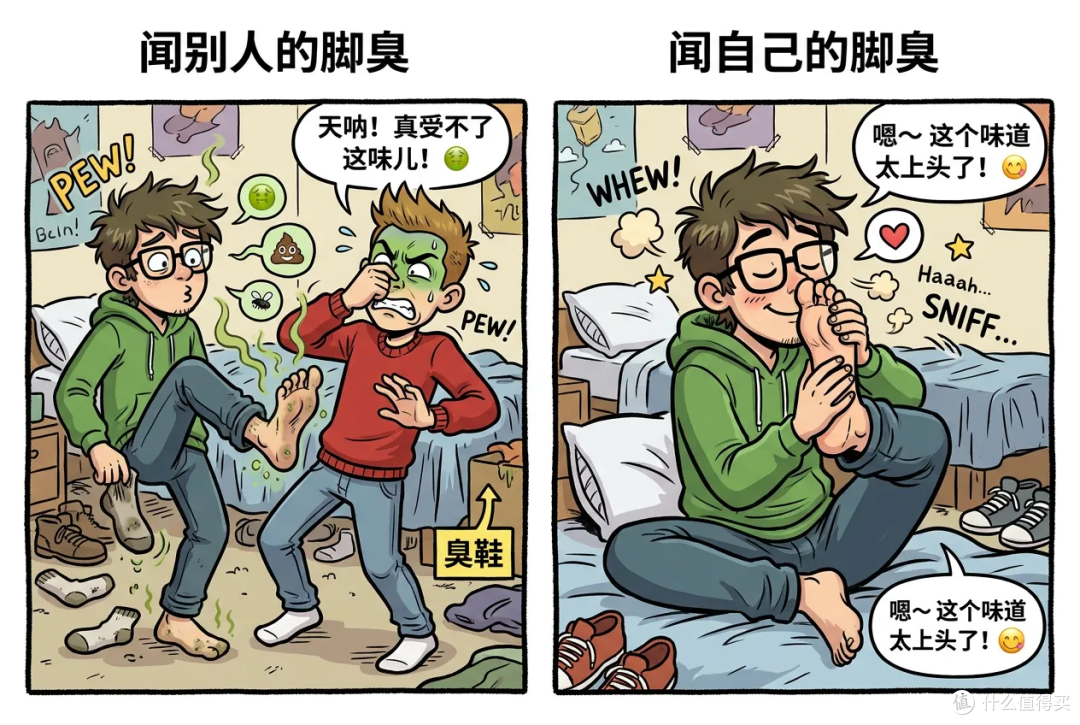 抠完脚再闻一下好爽?别着急否认,这不是你一个人的骚操作