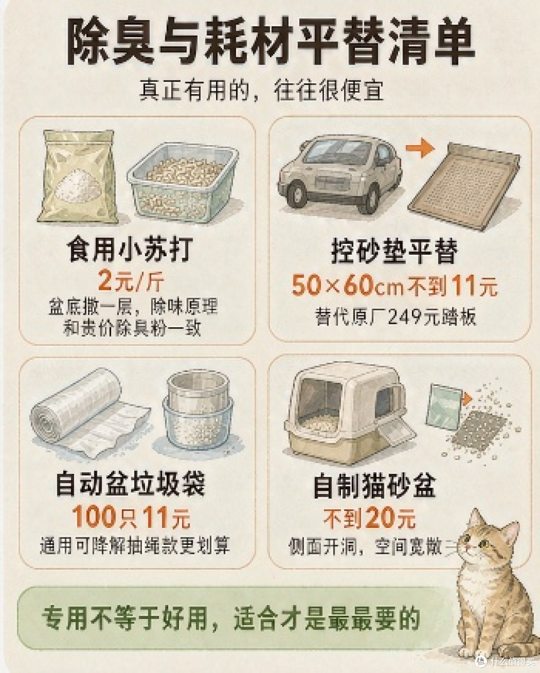毛孩子生活说明书:猫砂生活用品实测与平替。