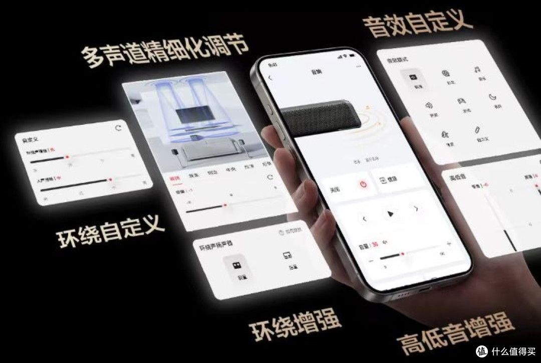 给客厅添了台Q95K回音壁，老婆说这是我今年买得最对的东西