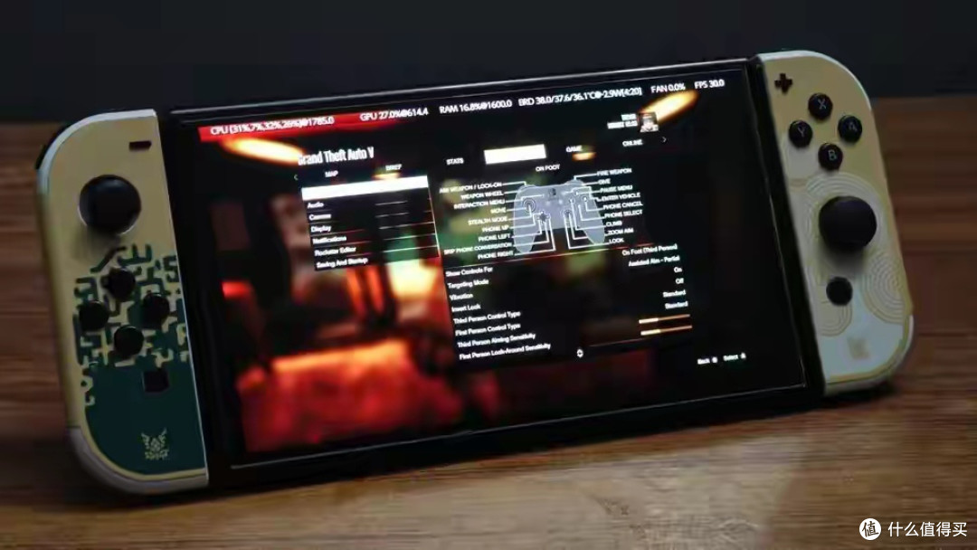 初代Switch已可原生运行非官方版《GTA 5》,超频后可达30 FPS