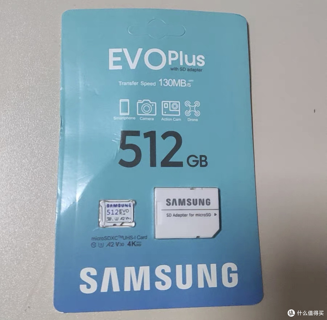 150块捡了张三星512GTF卡，U3 V30 4K录制，Switch和无人机都通用