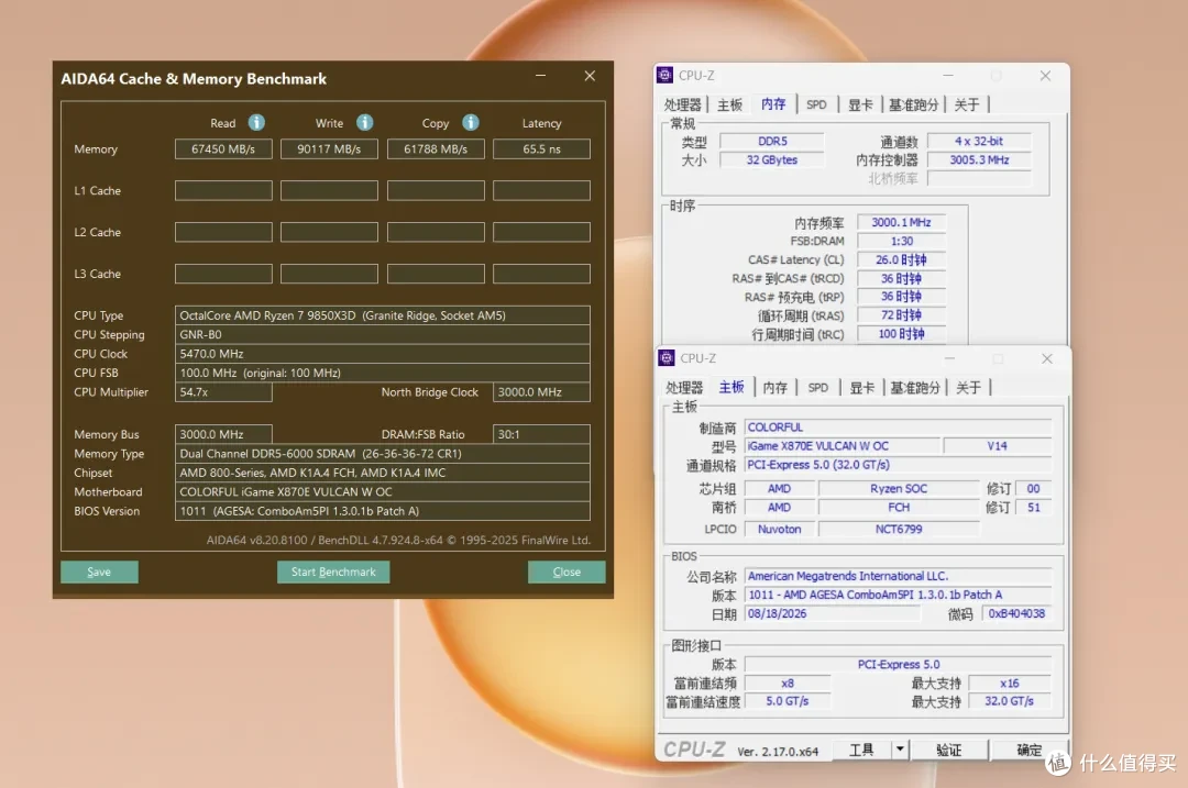 纯白AMD旗舰主板 七彩虹 X870E VULCAN W开箱测试
