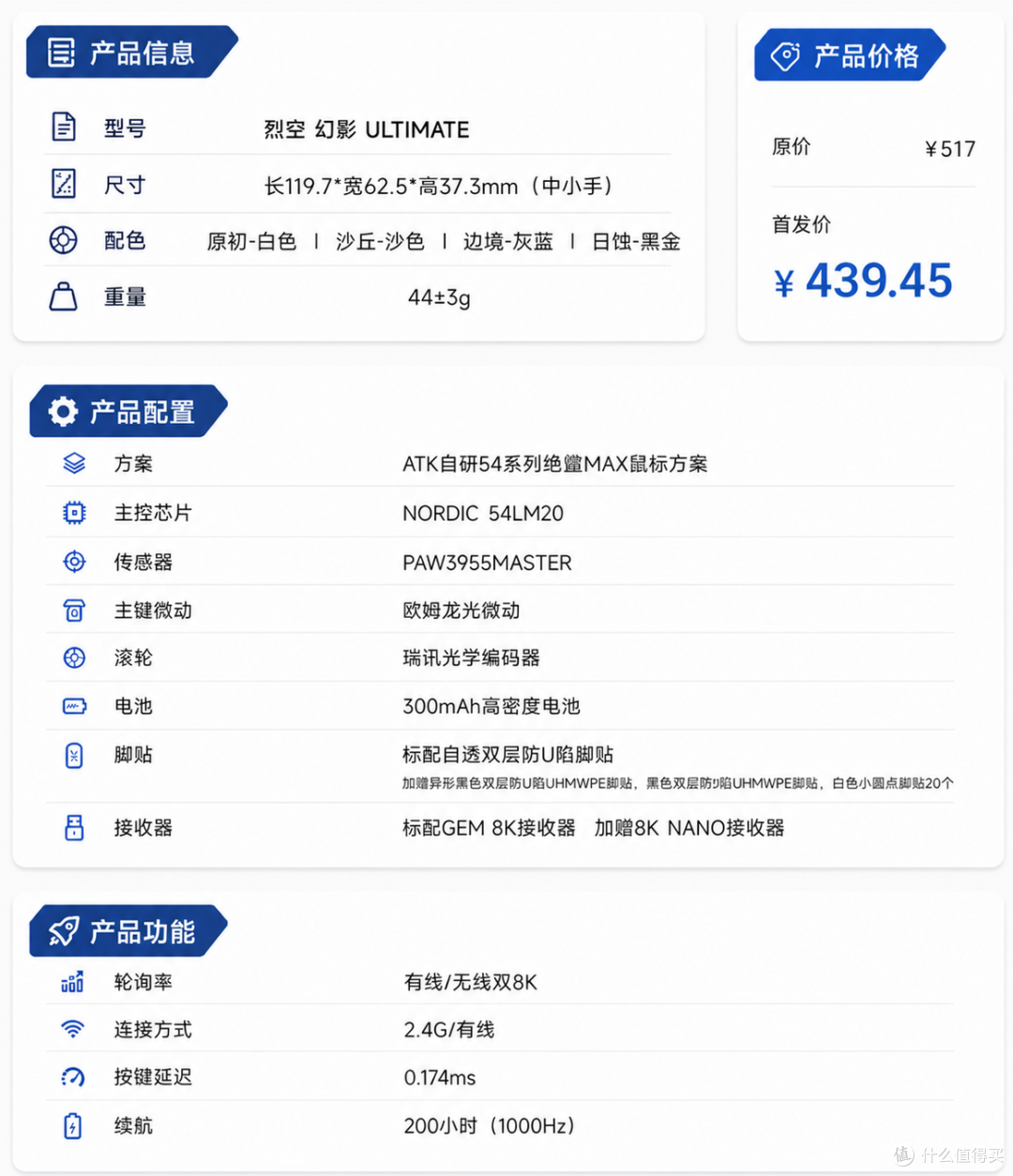 ATK新鼠标439是贵，但我说比毒蝰V3 Pro更好呢？