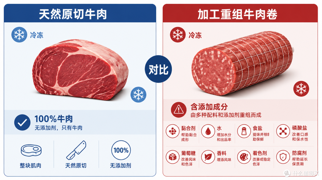 花高价买"原切"牛肉卷,结果检出了添加剂——大牌也会踩的坑,怎么躲?