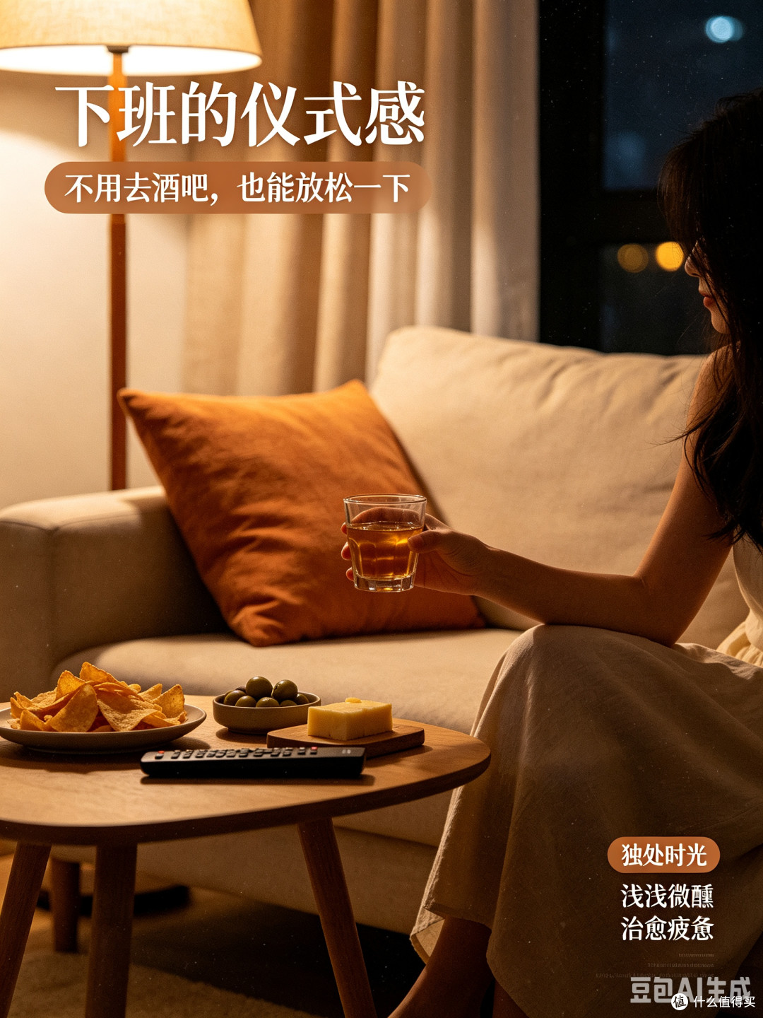 居家微醺：下班后的松弛仪式