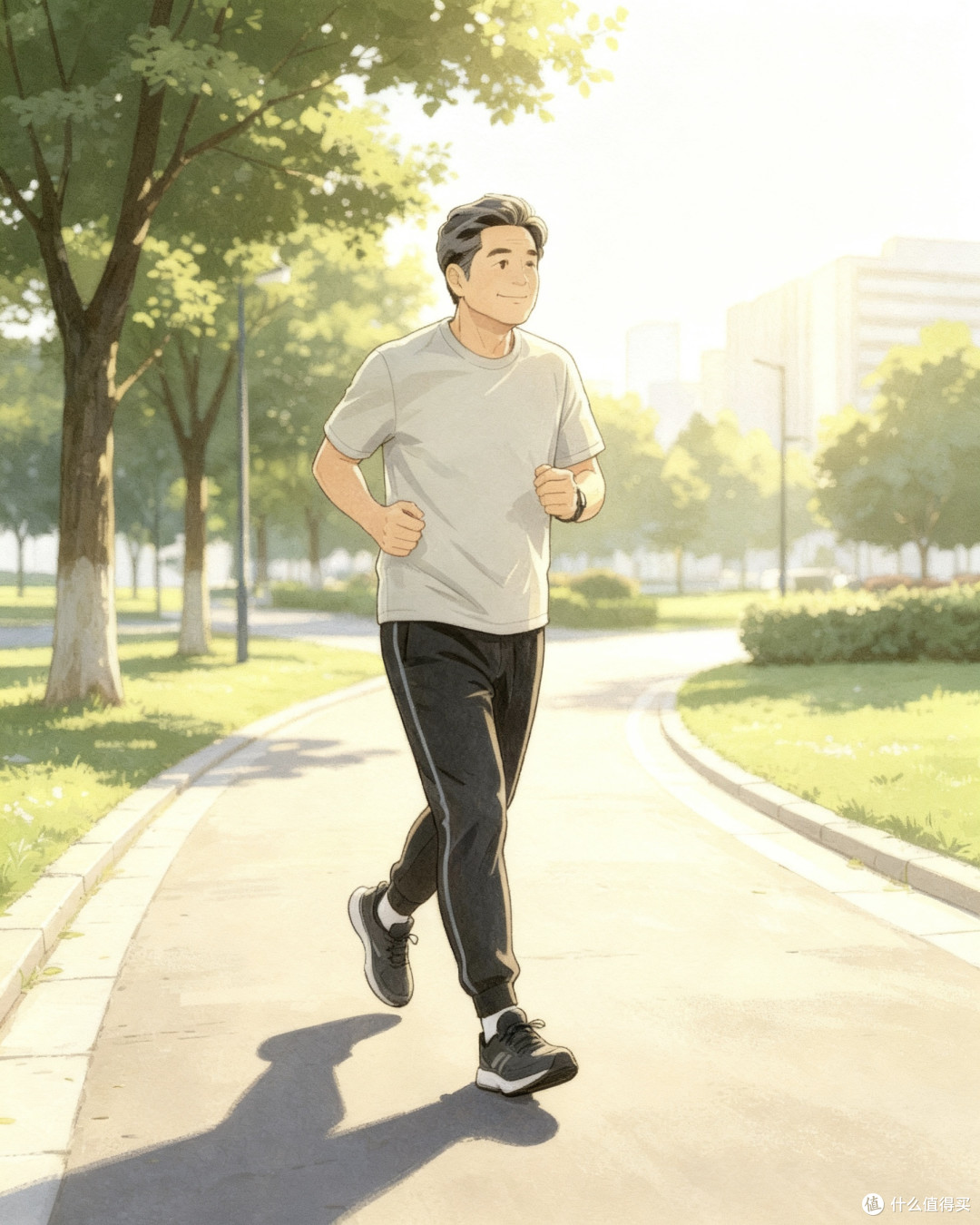 中年运动只为更健康!