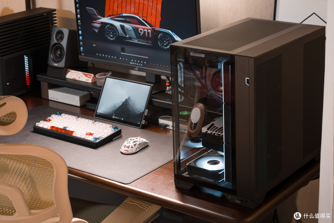 Lianli O11VISION_MSI Z890 GAMING PLUS_影驰 RTX5070TiHOFOCLAB