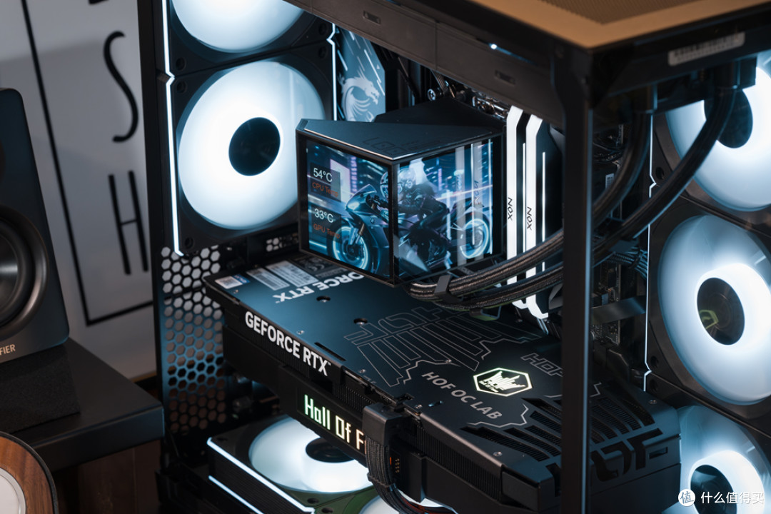 Lianli O11VISION_MSI Z890 GAMING PLUS_影驰 RTX5070TiHOFOCLAB