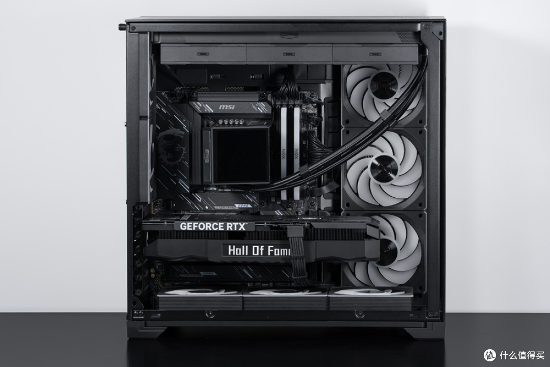 Lianli O11VISION_MSI Z890 GAMING PLUS_影驰 RTX5070TiHOFOCLAB