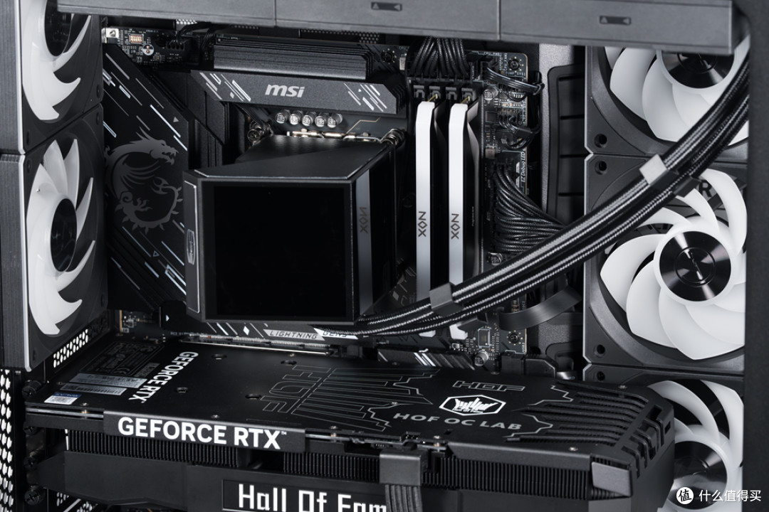 Lianli O11VISION_MSI Z890 GAMING PLUS_影驰 RTX5070TiHOFOCLAB