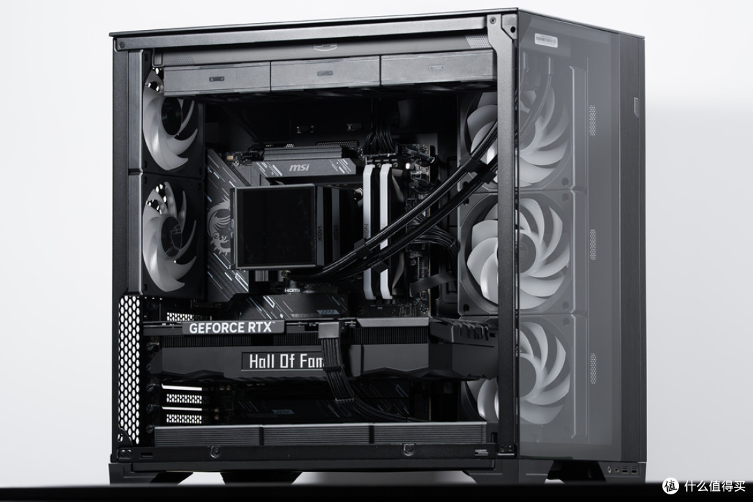 Lianli O11VISION_MSI Z890 GAMING PLUS_影驰 RTX5070TiHOFOCLAB