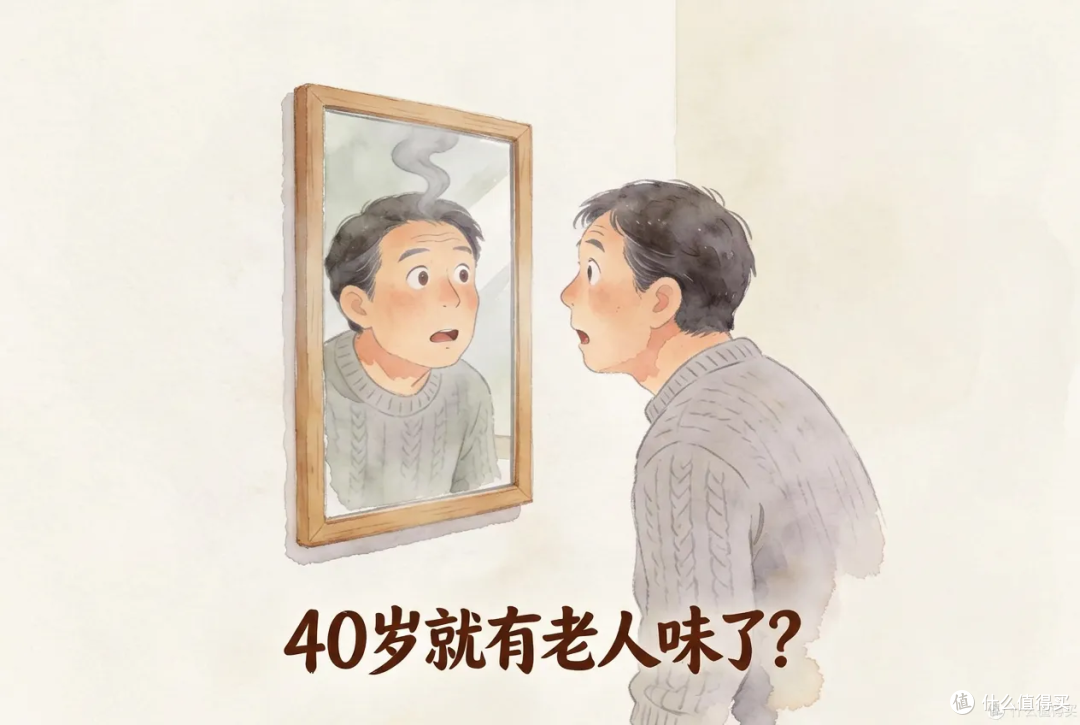 40岁一到,那股"洗不掉"的味就开始找上门了!