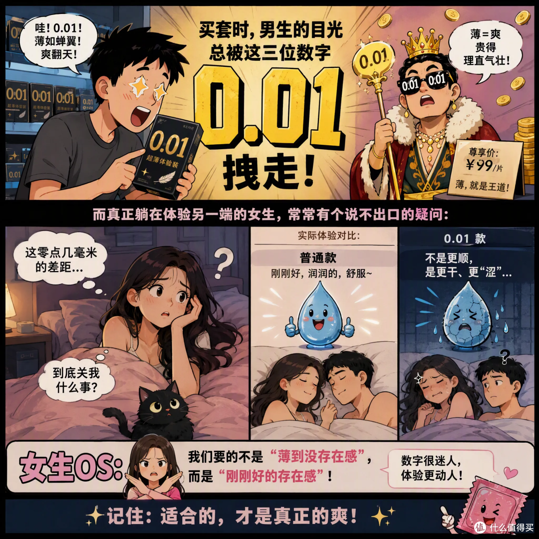 从女生视角看:0.01 真的比 0.03 好用吗?