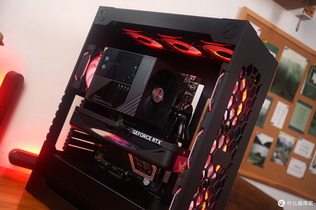 黑红铝坨坨,ROG STRIX X870E-E NEO + Setup Medium 装机展示