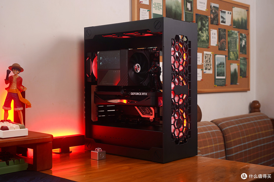 黑红铝坨坨,ROG STRIX X870E-E NEO + Setup Medium 装机展示