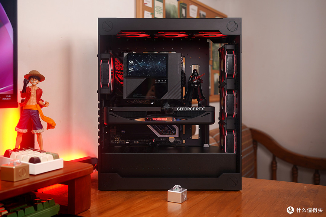 黑红铝坨坨,ROG STRIX X870E-E NEO + Setup Medium 装机展示