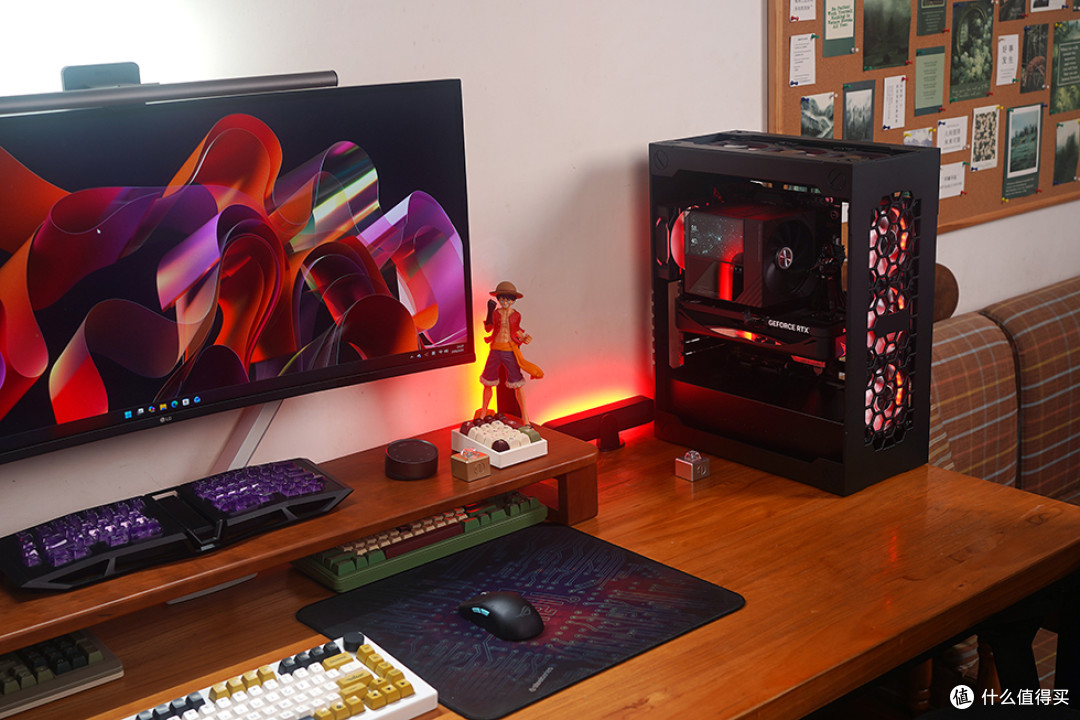 黑红铝坨坨,ROG STRIX X870E-E NEO + Setup Medium 装机展示
