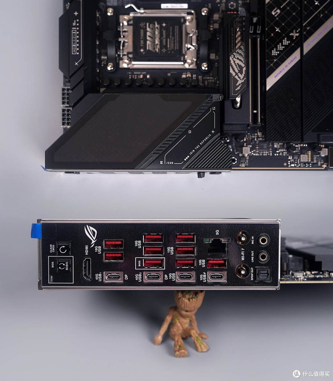 黑红铝坨坨,ROG STRIX X870E-E NEO + Setup Medium 装机展示