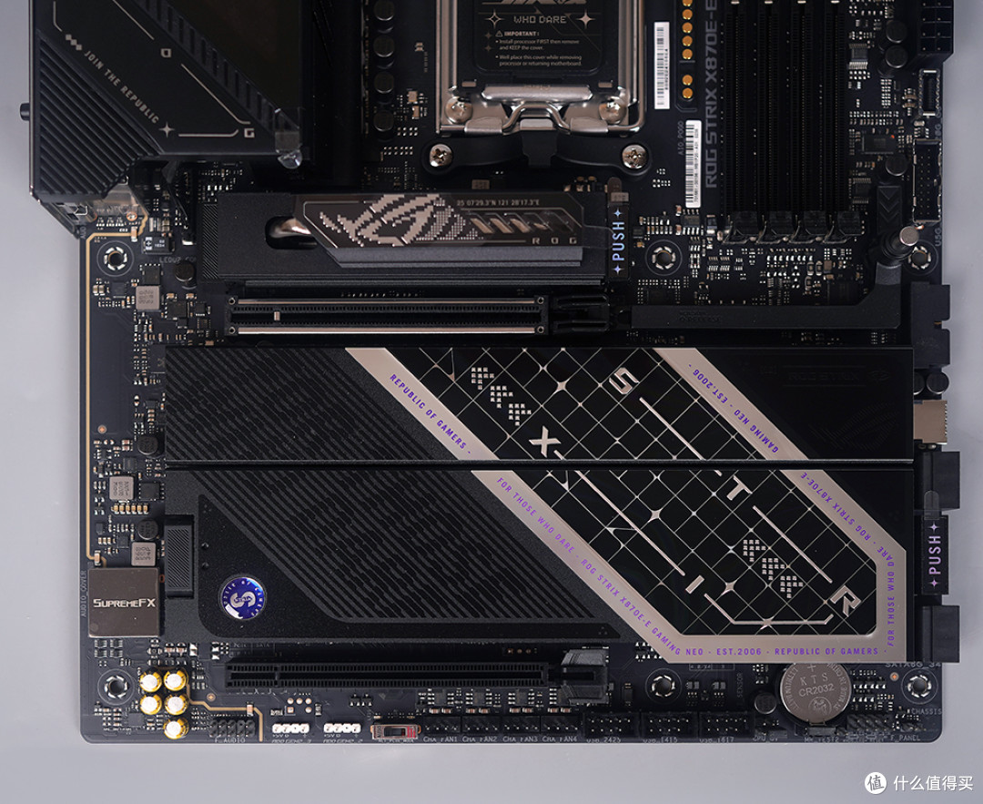 黑红铝坨坨,ROG STRIX X870E-E NEO + Setup Medium 装机展示