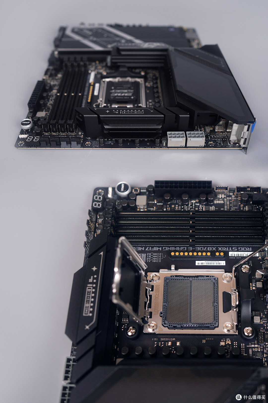 黑红铝坨坨,ROG STRIX X870E-E NEO + Setup Medium 装机展示