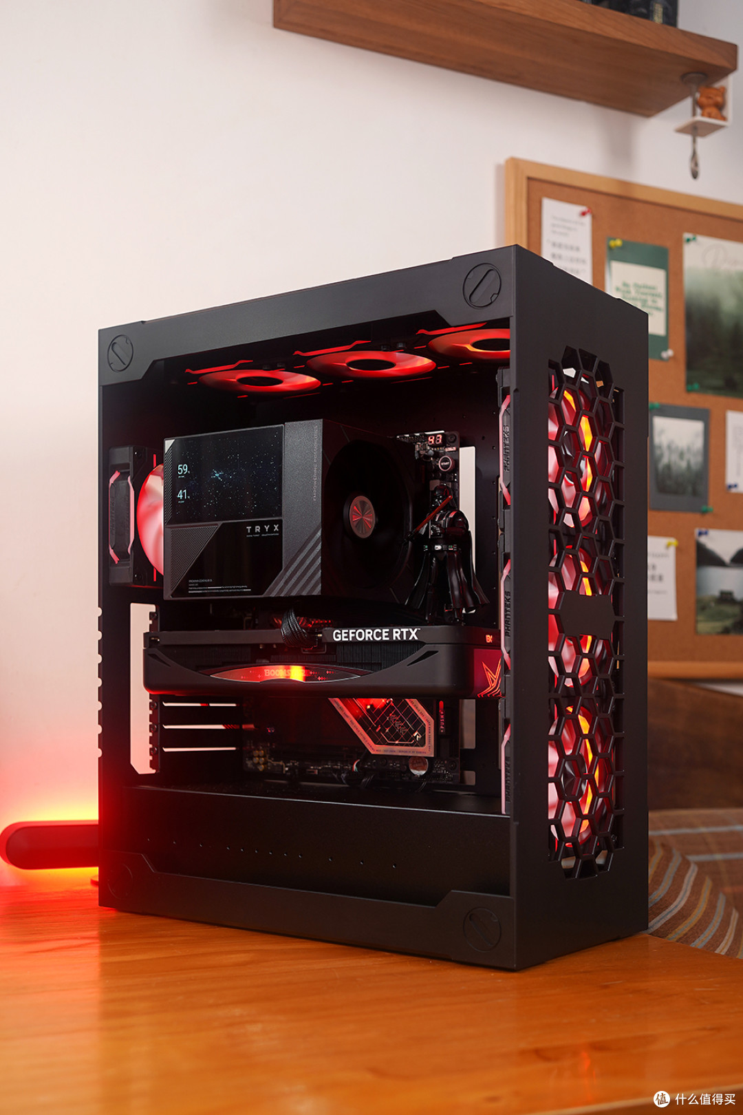 黑红铝坨坨,ROG STRIX X870E-E NEO + Setup Medium 装机展示