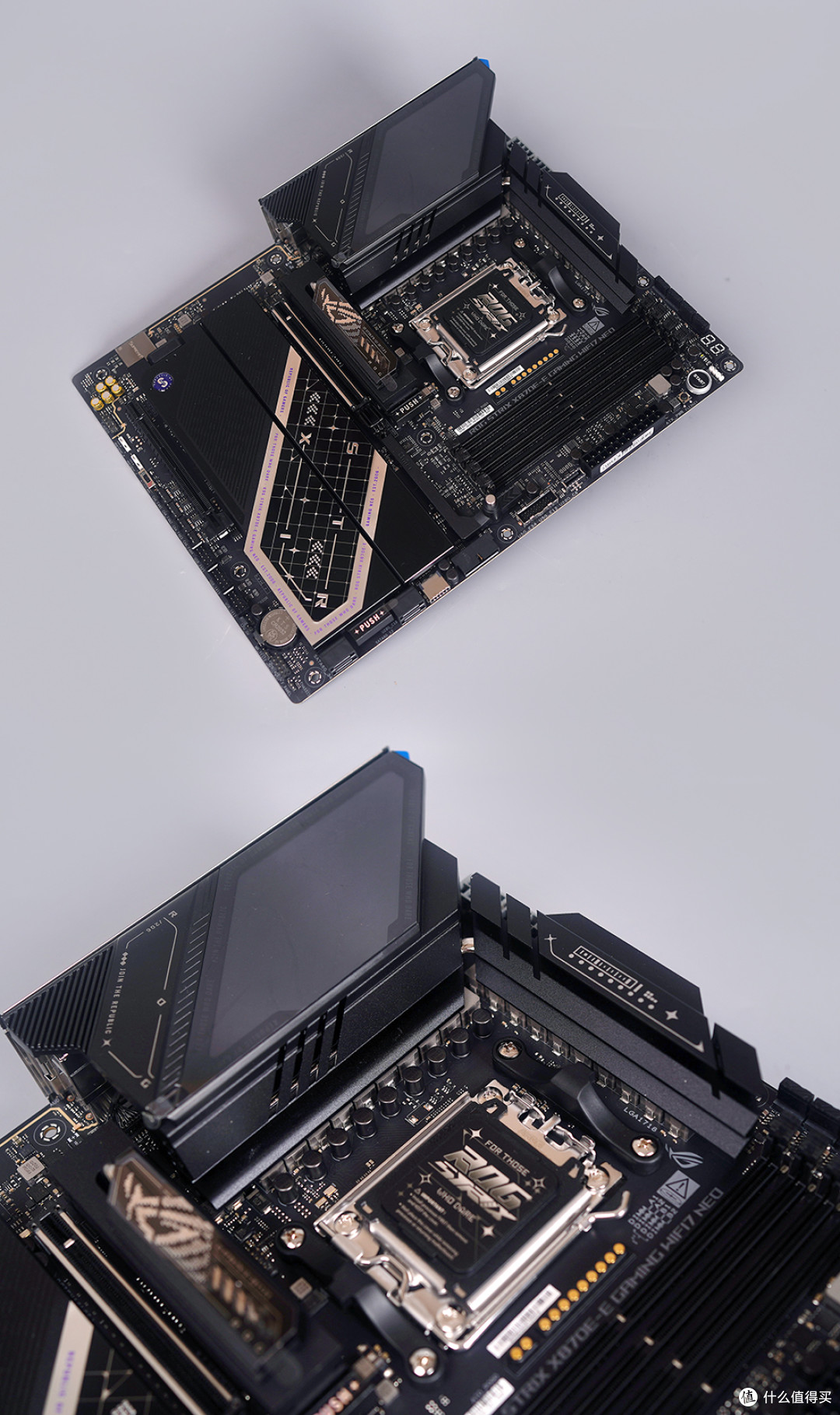 黑红铝坨坨,ROG STRIX X870E-E NEO + Setup Medium 装机展示