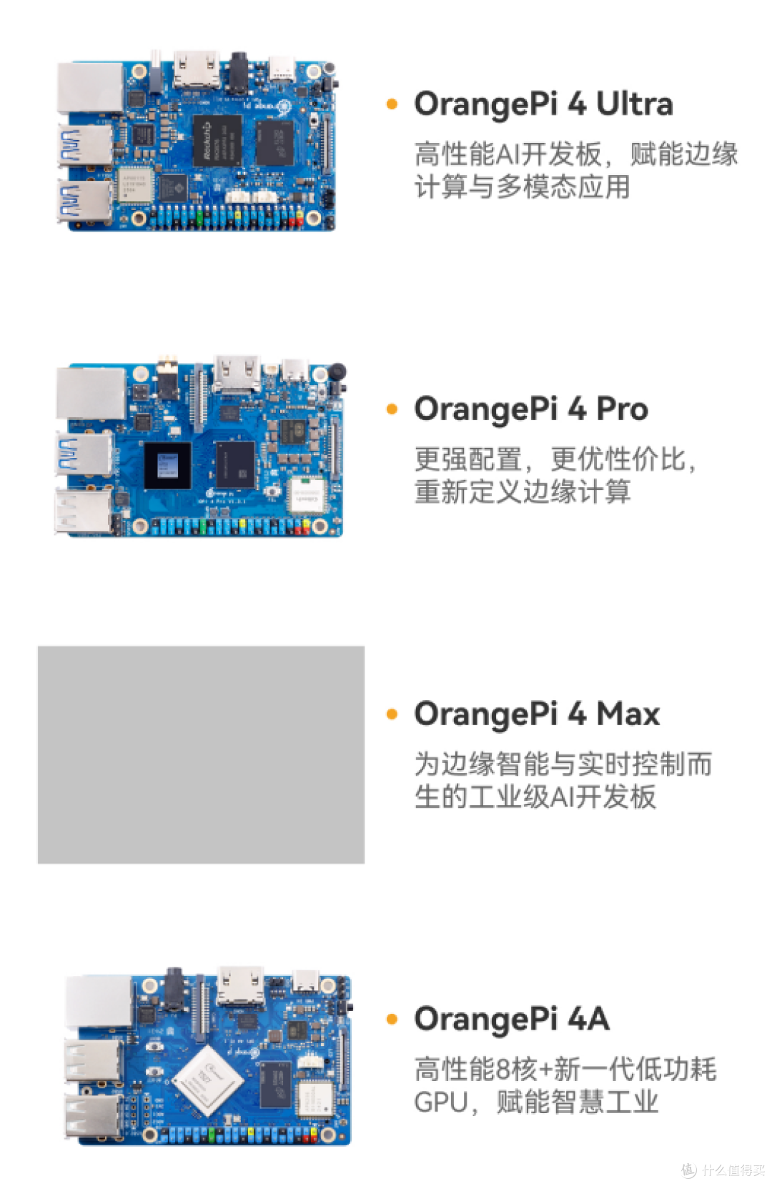 香橙派高质价比OPi 4系列4款板卡如何匹配不同开发需求