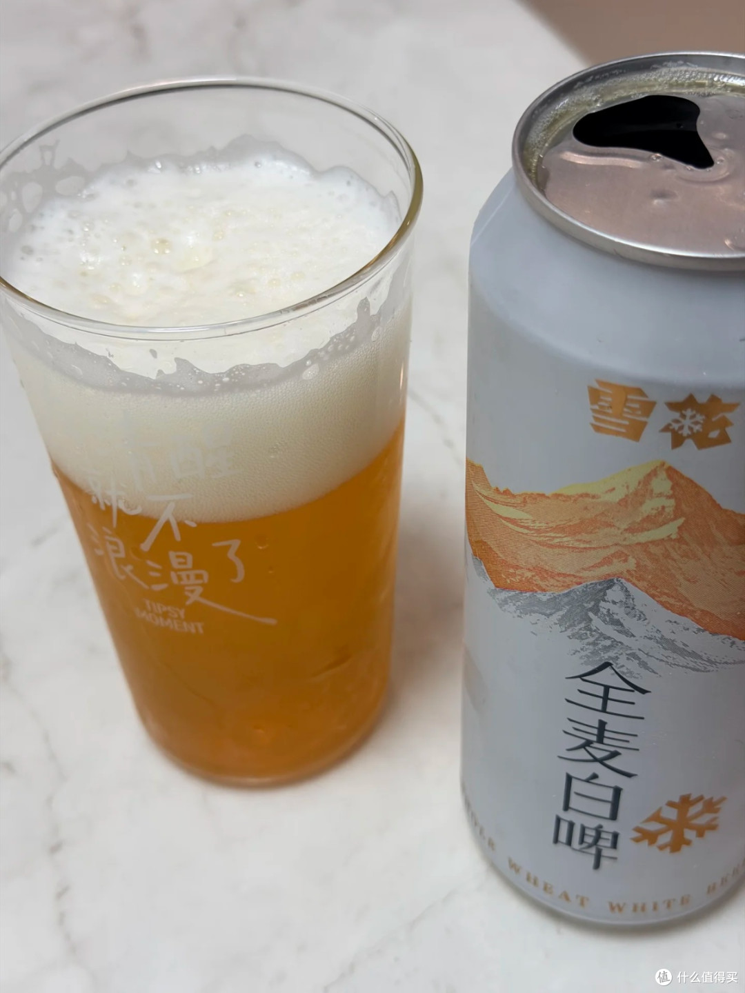 雪花全麦白啤🍻国产口粮啤酒,下班微醺解压好选择