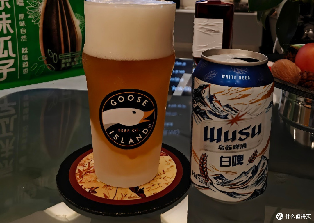 乌苏白啤🍻不止大绿棒!下班解压的柔和小麦白啤
