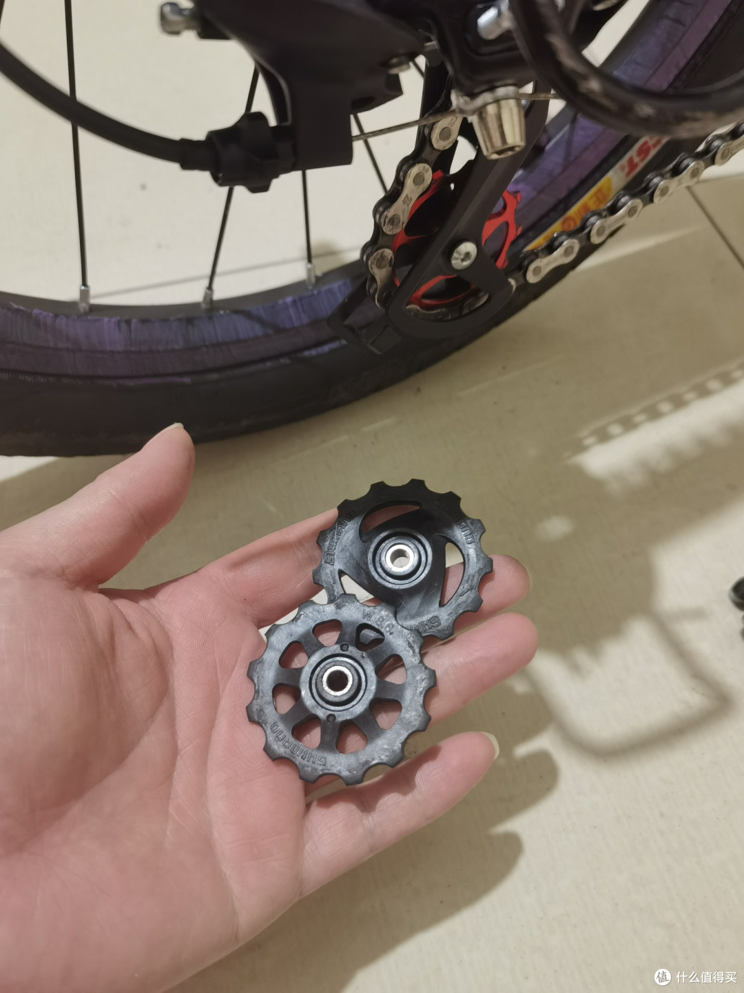 低端后拨可以单独换导轮