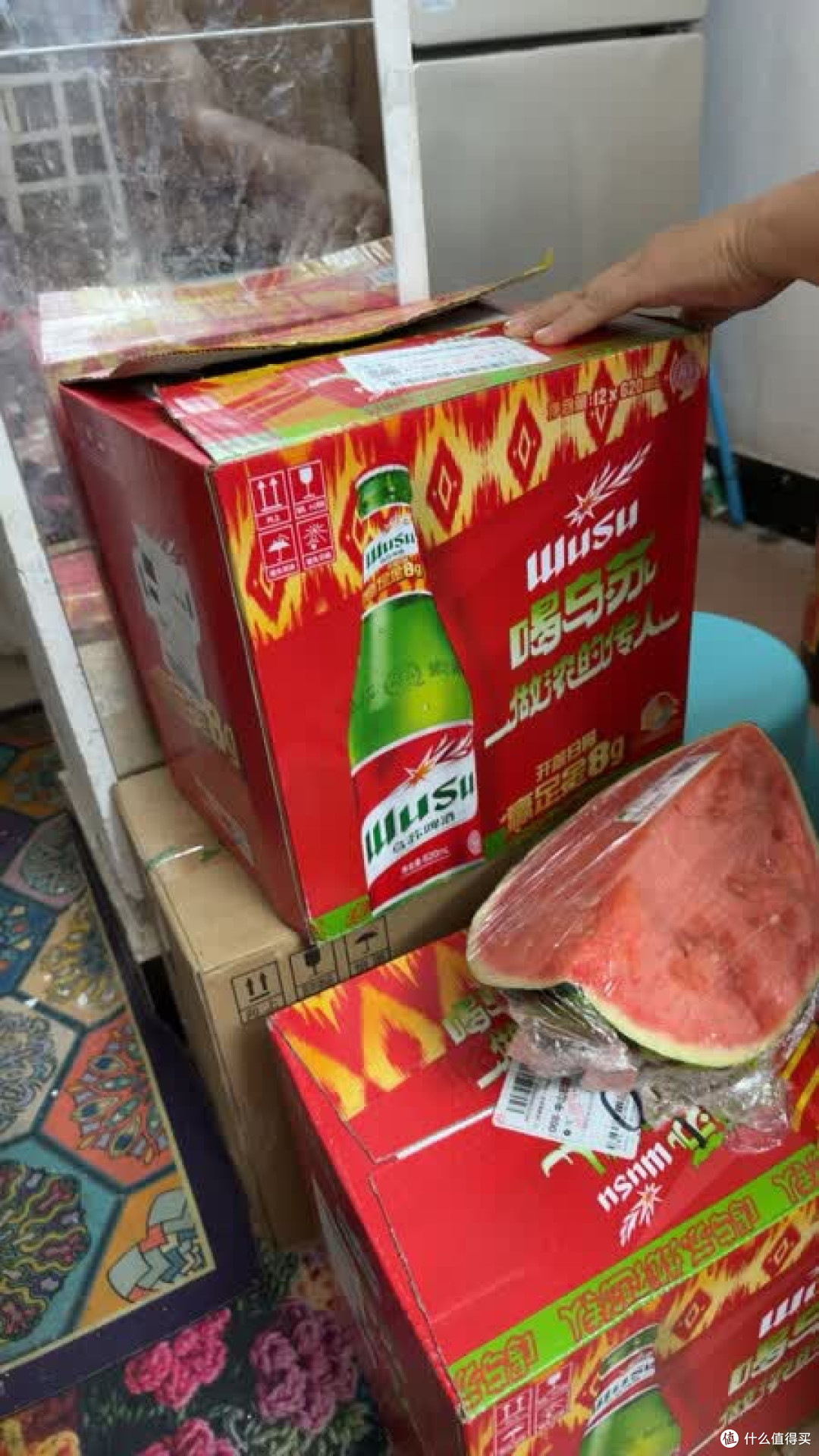 大红乌苏玻璃瓶口感实测