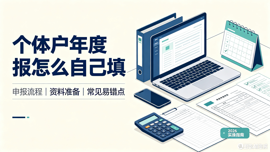 个体户年报怎么自己填?2026年5款工具上手实测