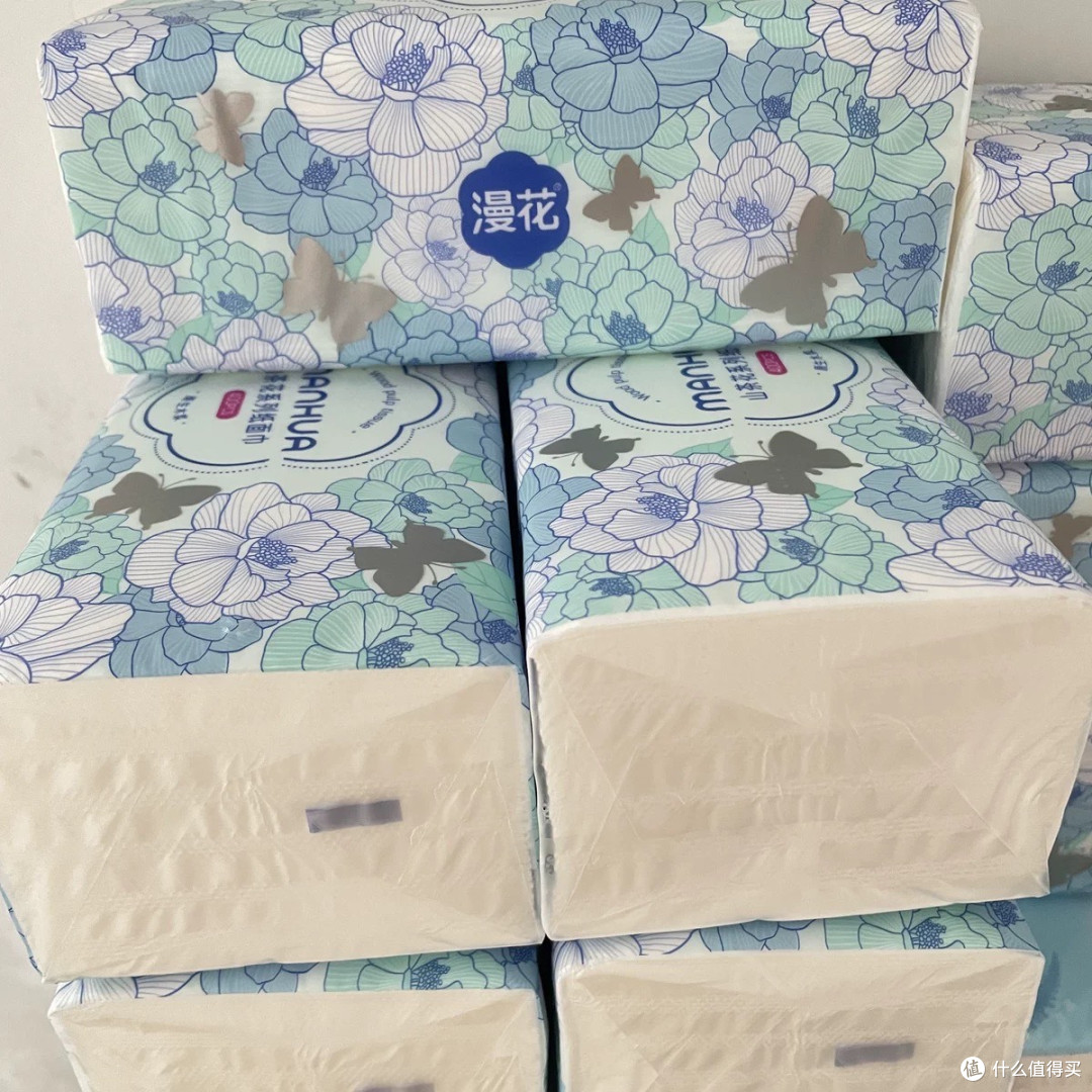 漫花山茶花抽纸,颜值出圈,实力也没有摆烂