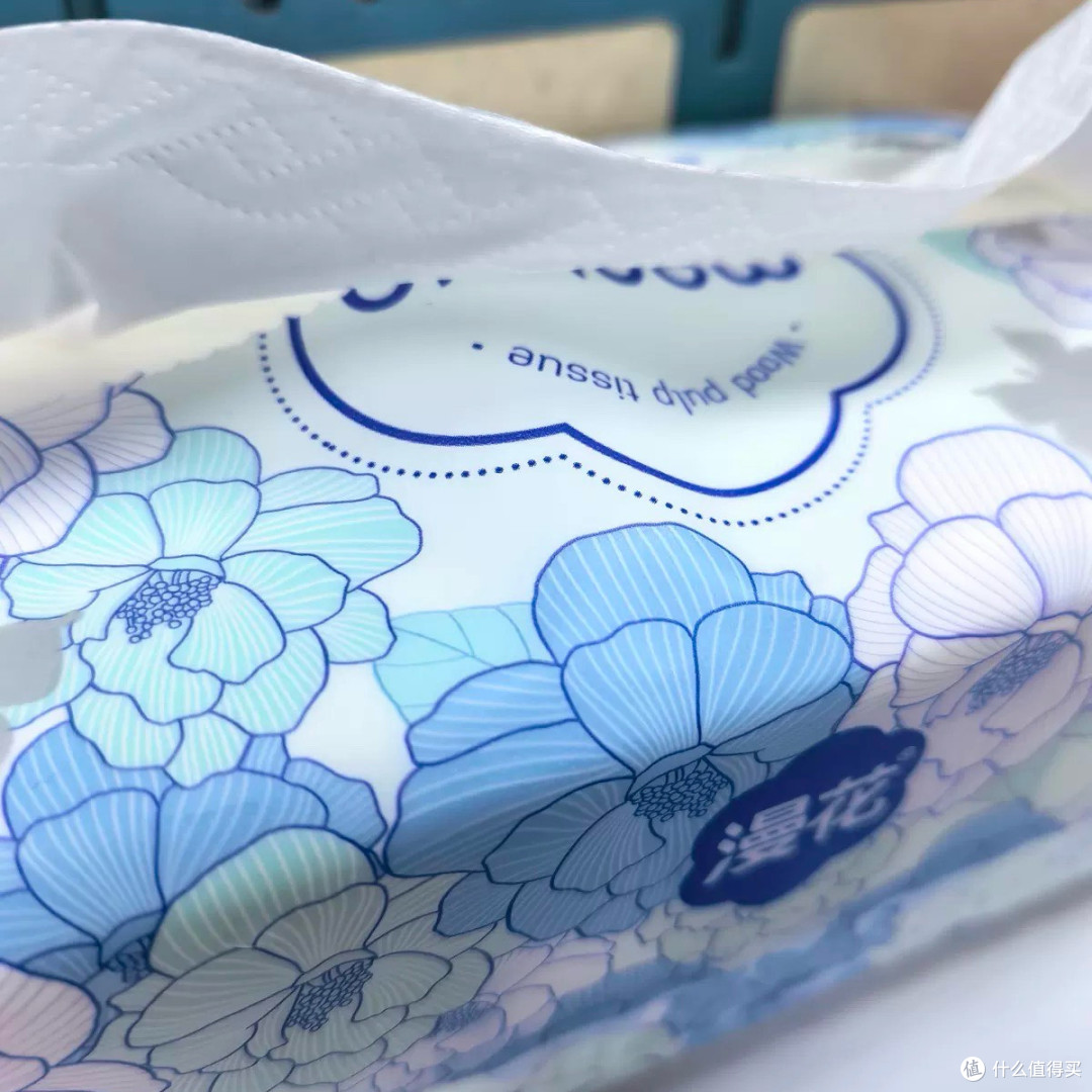漫花山茶花抽纸,颜值出圈,实力也没有摆烂