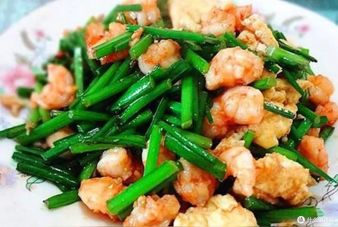 鲜香味美的韭菜炒虾仁