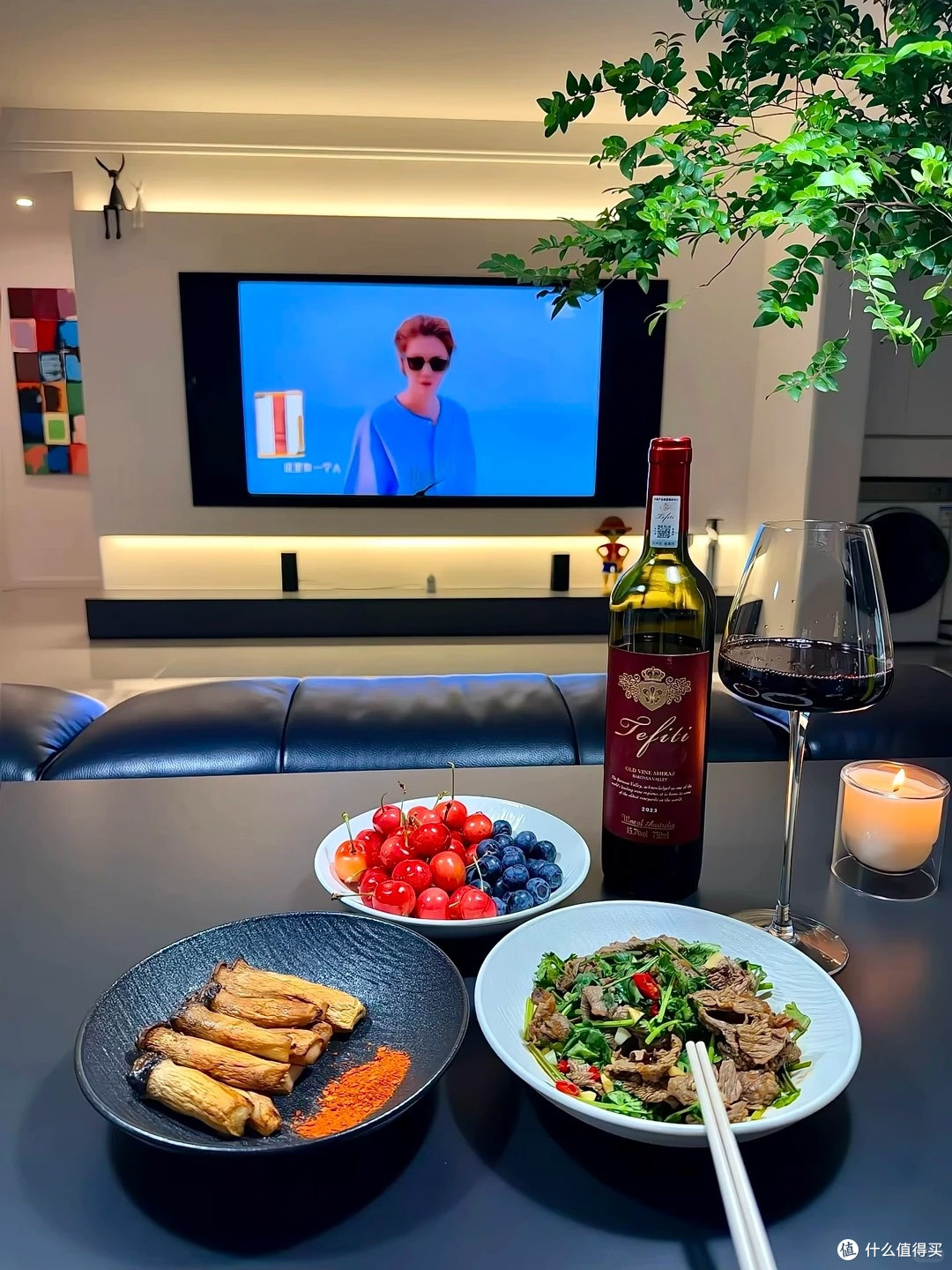 独居下班松弛微醺套餐|老藤西拉配快手小菜