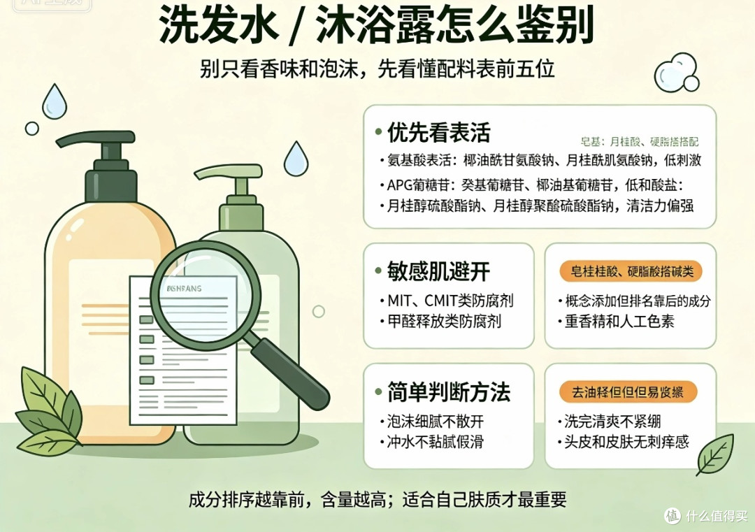 洗护成分解析与选购指南