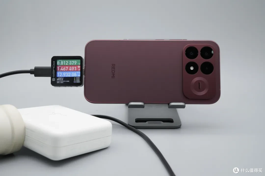8580mAh 金沙江大电池加持,REDMI K100 Pro 充电评测