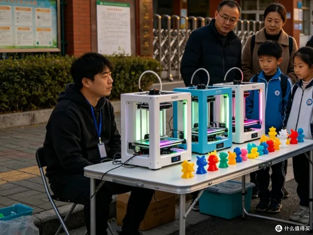 震惊!3D打印摆摊月入过万?中小学门口卖玩具,真相竟是……