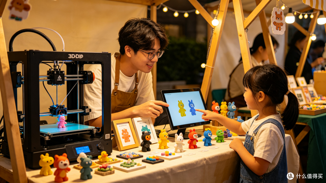 震惊!3D打印摆摊月入过万?中小学门口卖玩具,真相竟是……