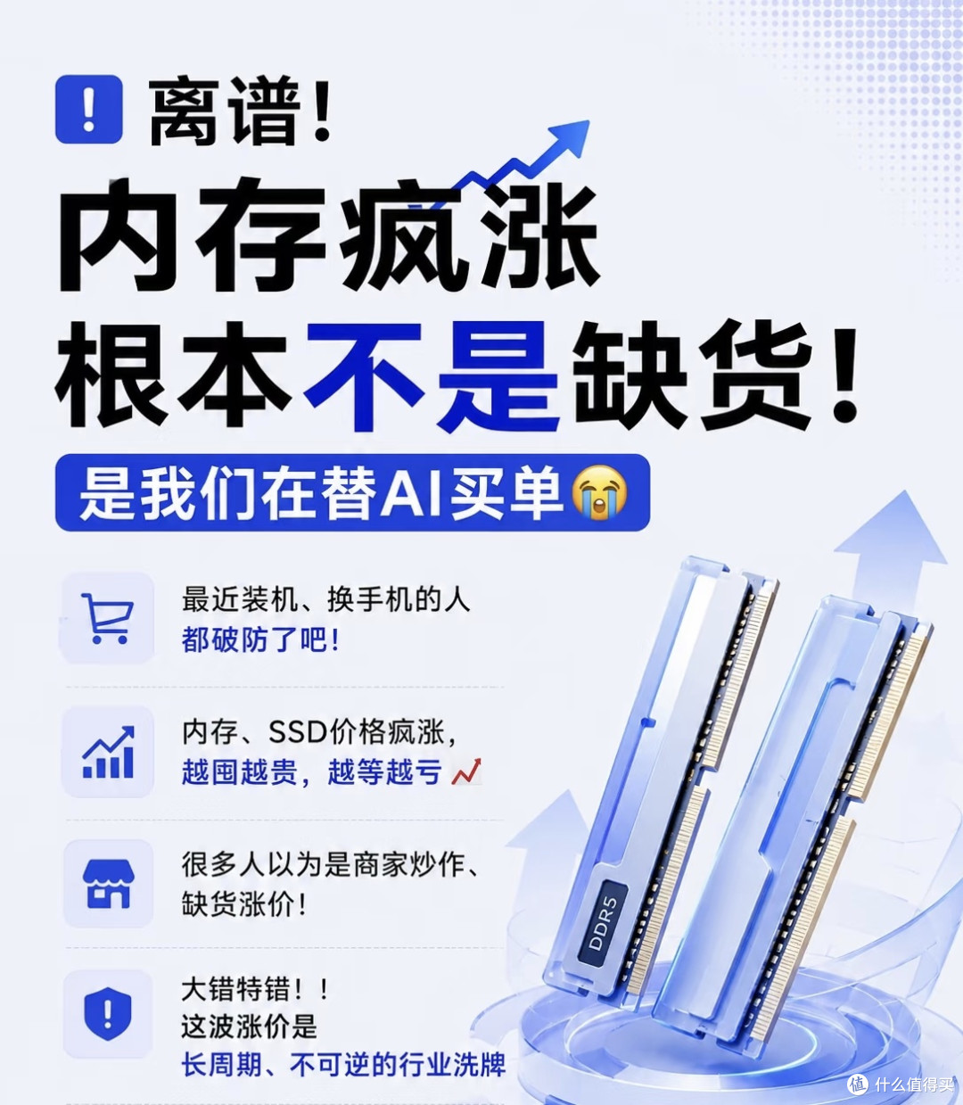 内存价格翻倍|普通人别把内存条当理财