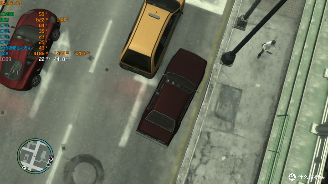 兆芯C1080核显 GTA4调视角提升帧数原因分析