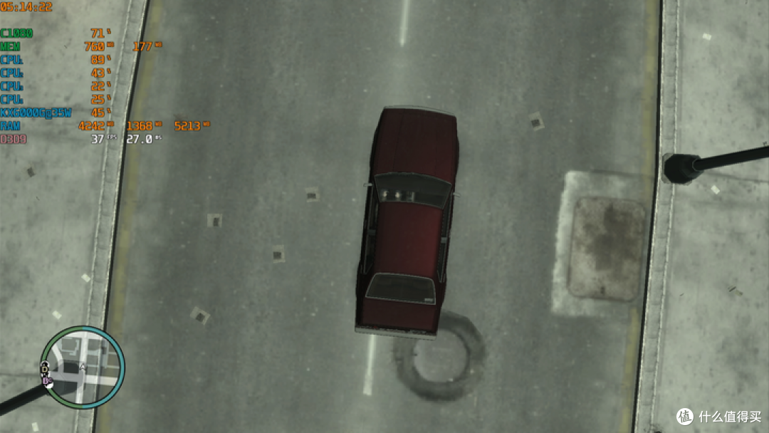 兆芯C1080核显 GTA4调视角提升帧数原因分析