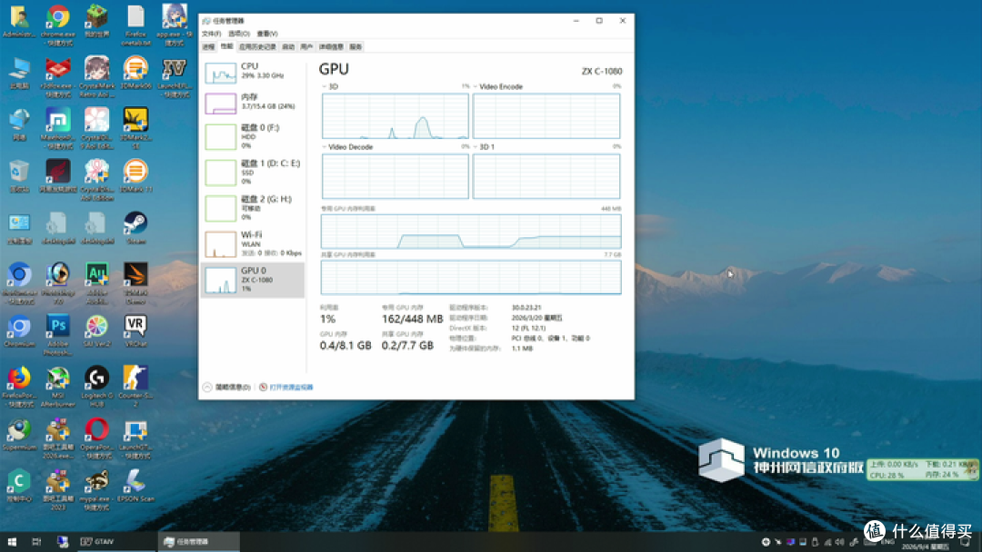 兆芯C1080核显 GTA4调视角提升帧数原因分析