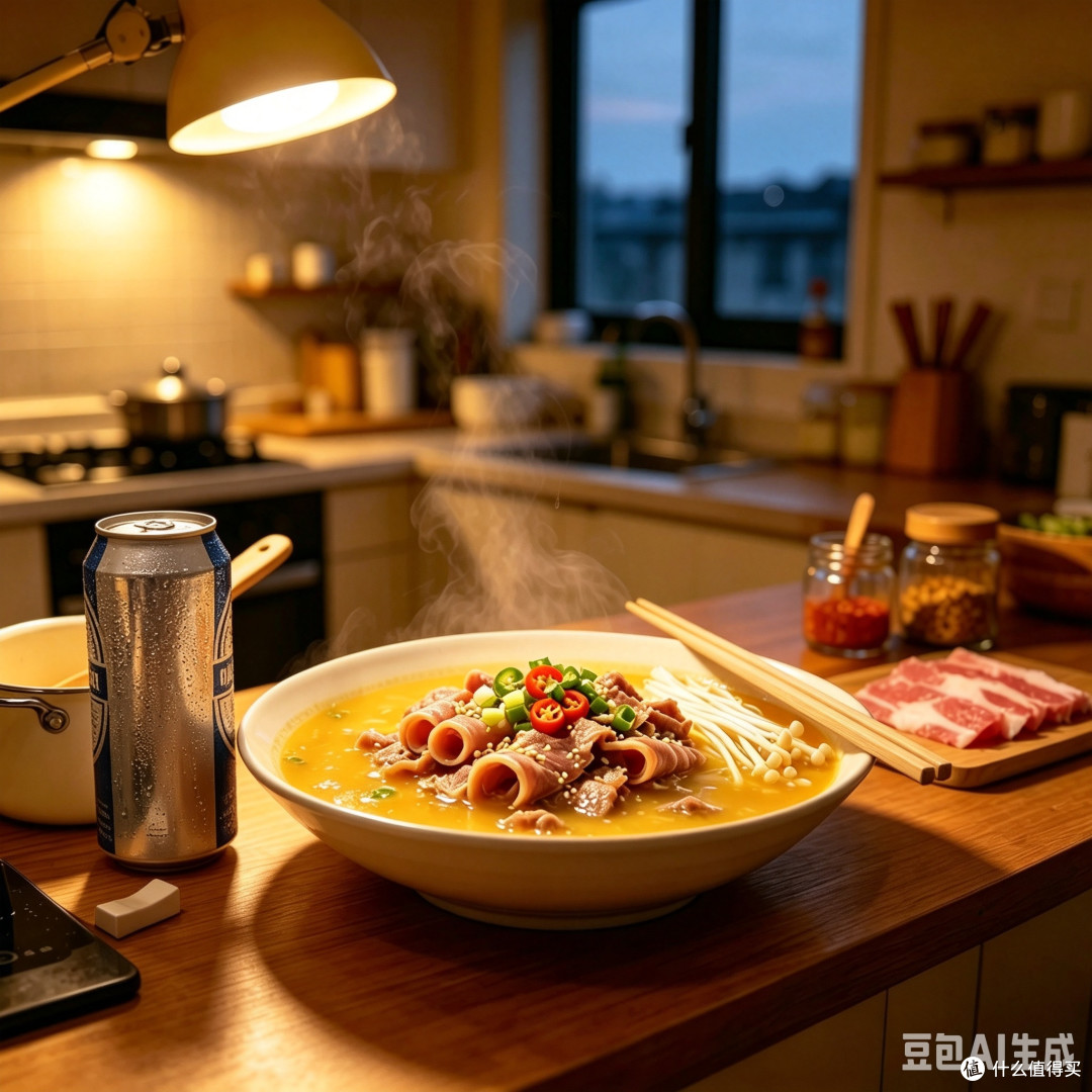 啤酒+酸汤肥牛=仪式感的晚餐