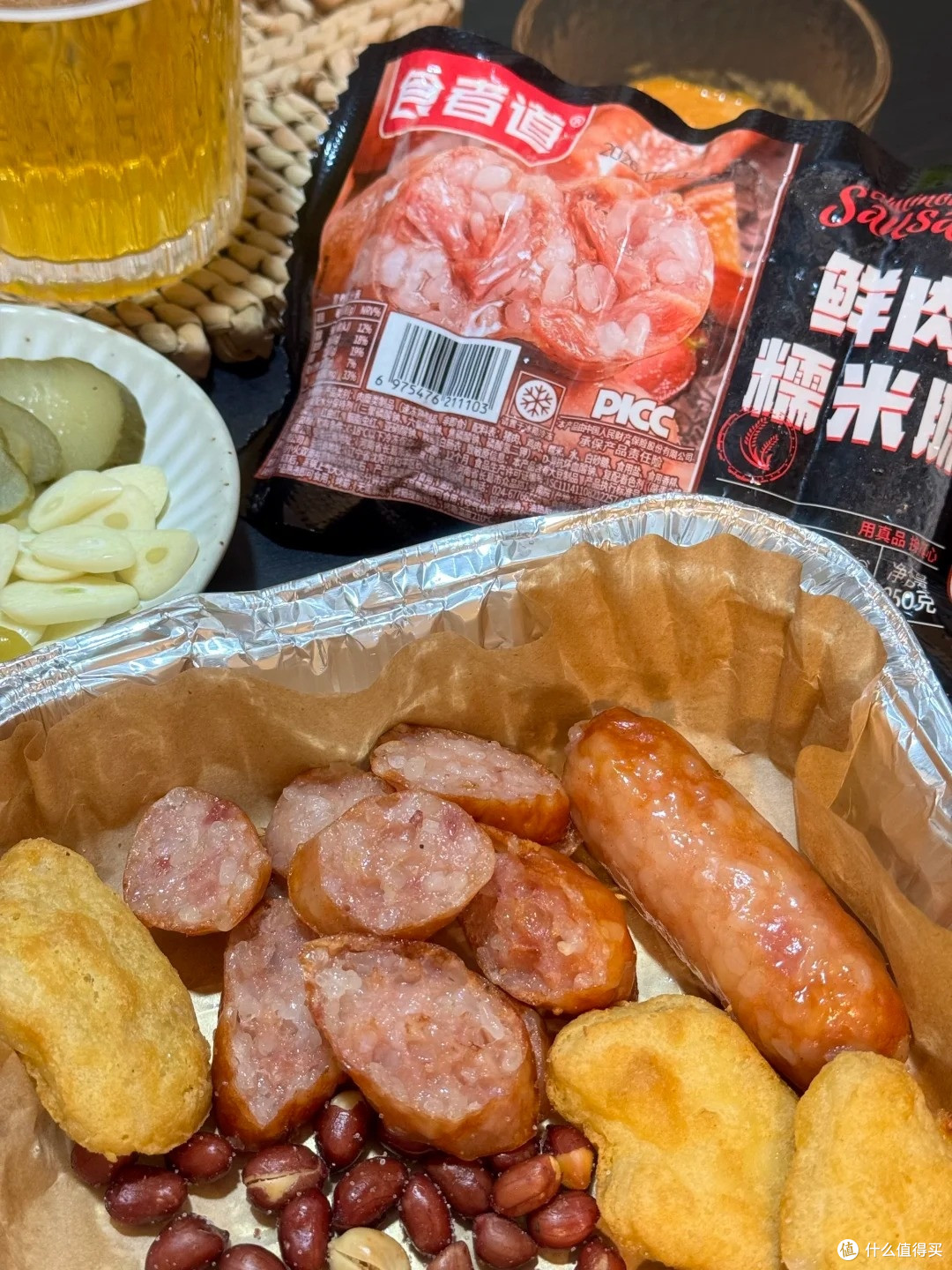 宅家晚酌下酒菜攻略｜糯米肠配冰啤，十分钟搞定松弛感