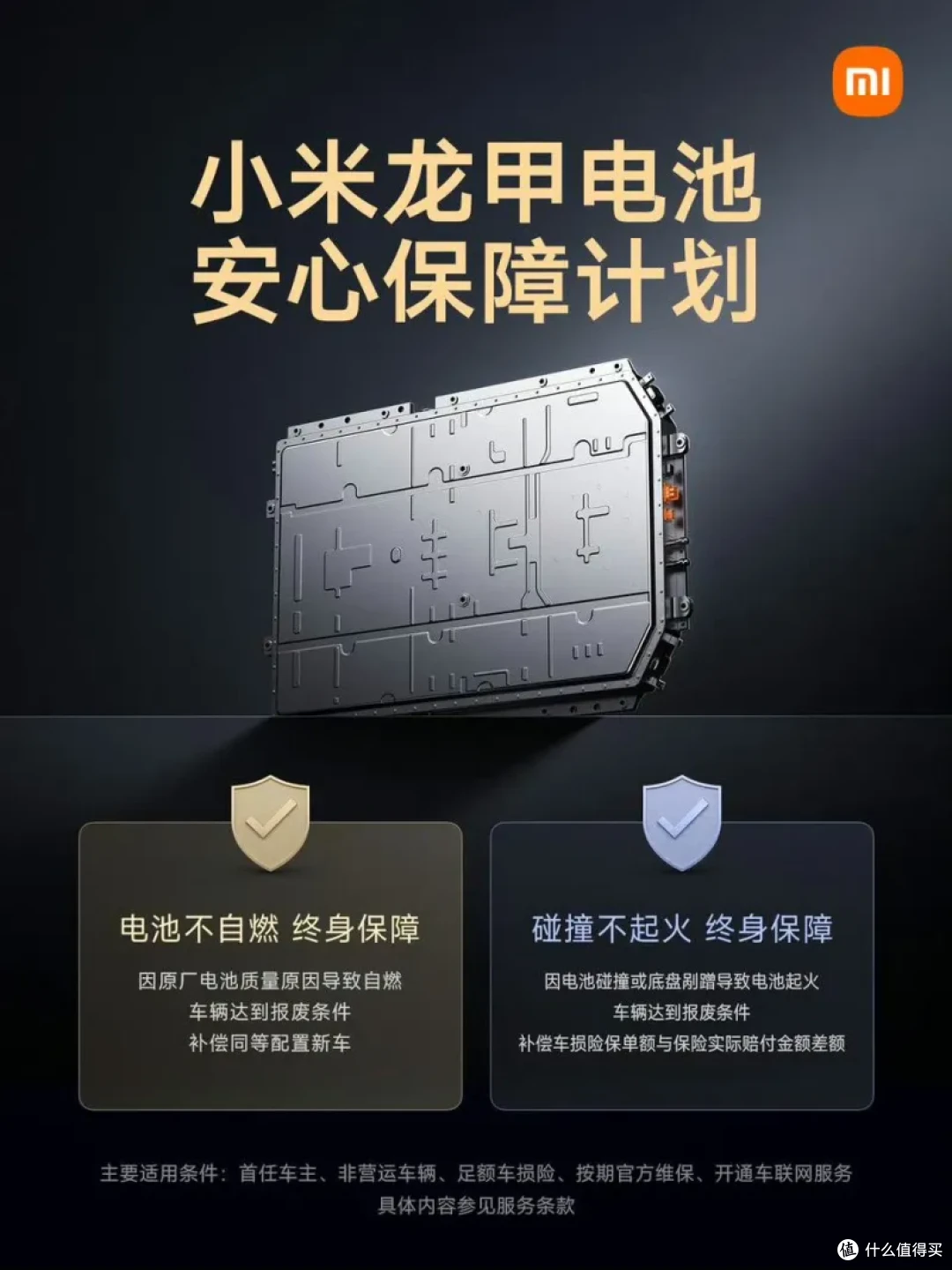 小米宣布推出电池兜底：只要起火终身赔新车！