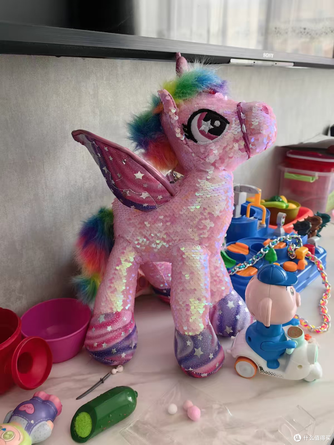 🦄没有哪个小女孩能拒绝亮片独角兽的浪漫！