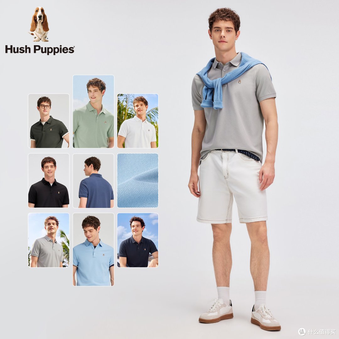 暇步士凉感小冰皮2.0 Polo衫：35℃不黏背+抗菌，值不值得入？