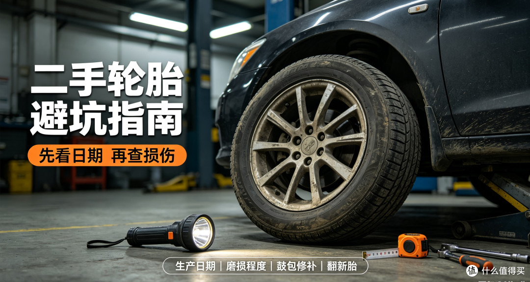 二手轮胎避坑全攻略!不懂千万别乱买,看完少花上千冤枉钱